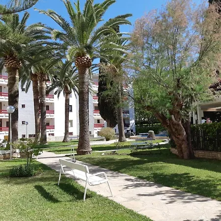 아파트 Corcega Palm Beach - Piscina Y Jardin 살루